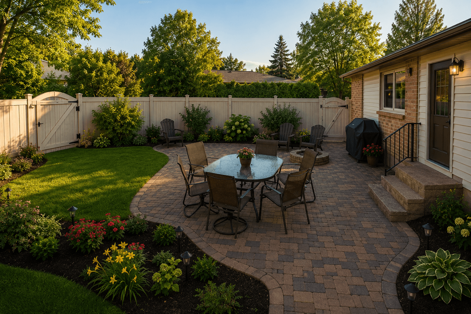 Back yard — final