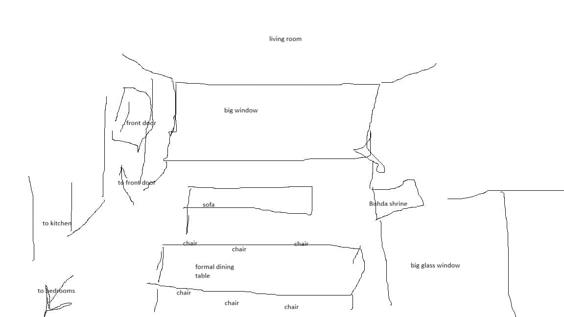 Living room — sketch