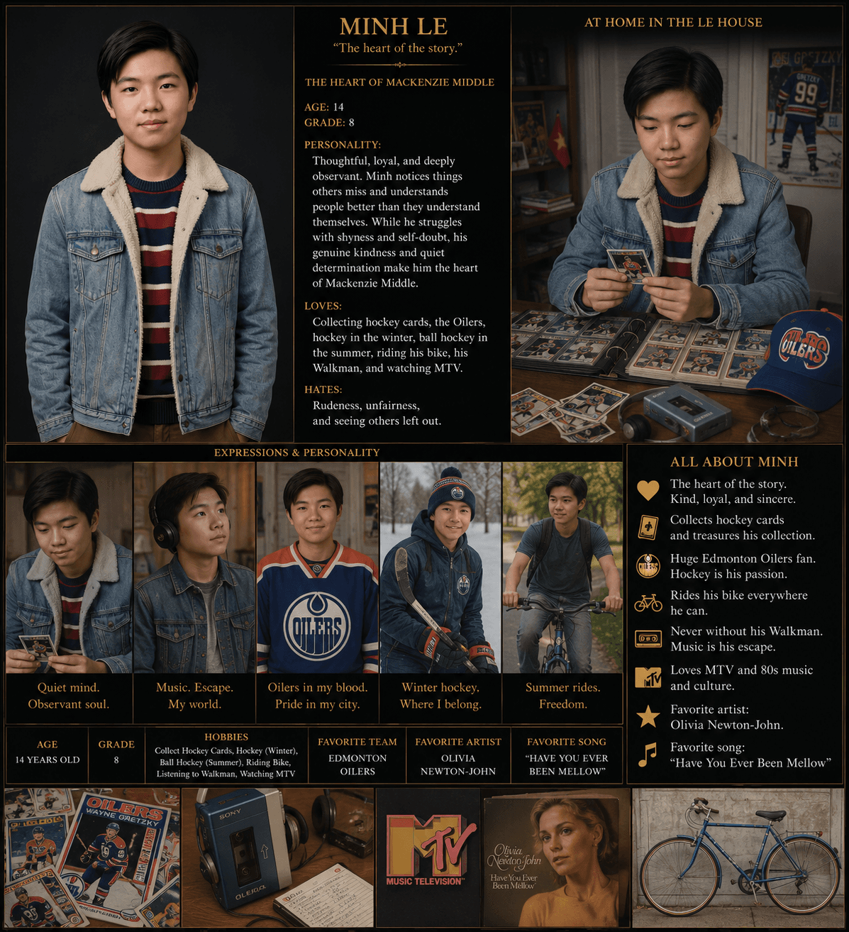 Minh Le — Profile sheet