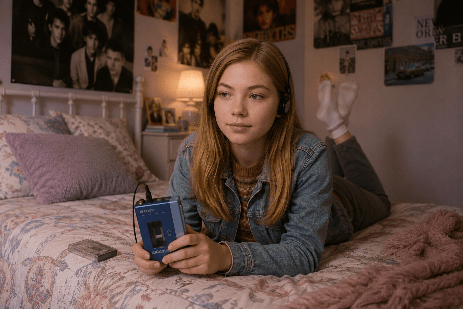 Shelley and Her Walkman