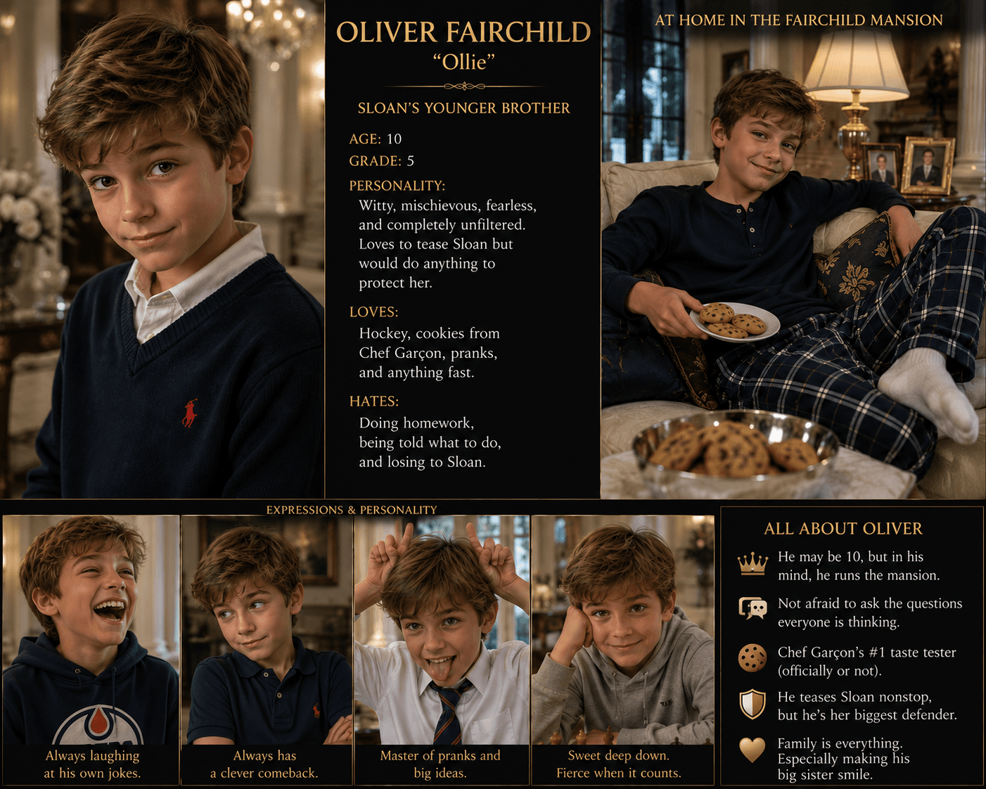 Oliver Fairchild — Profile sheet